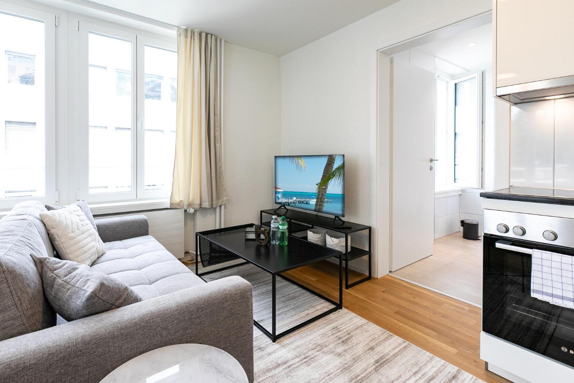 Inn Joy Apartments - Roter Platz سانت غالن المظهر الخارجي الصورة