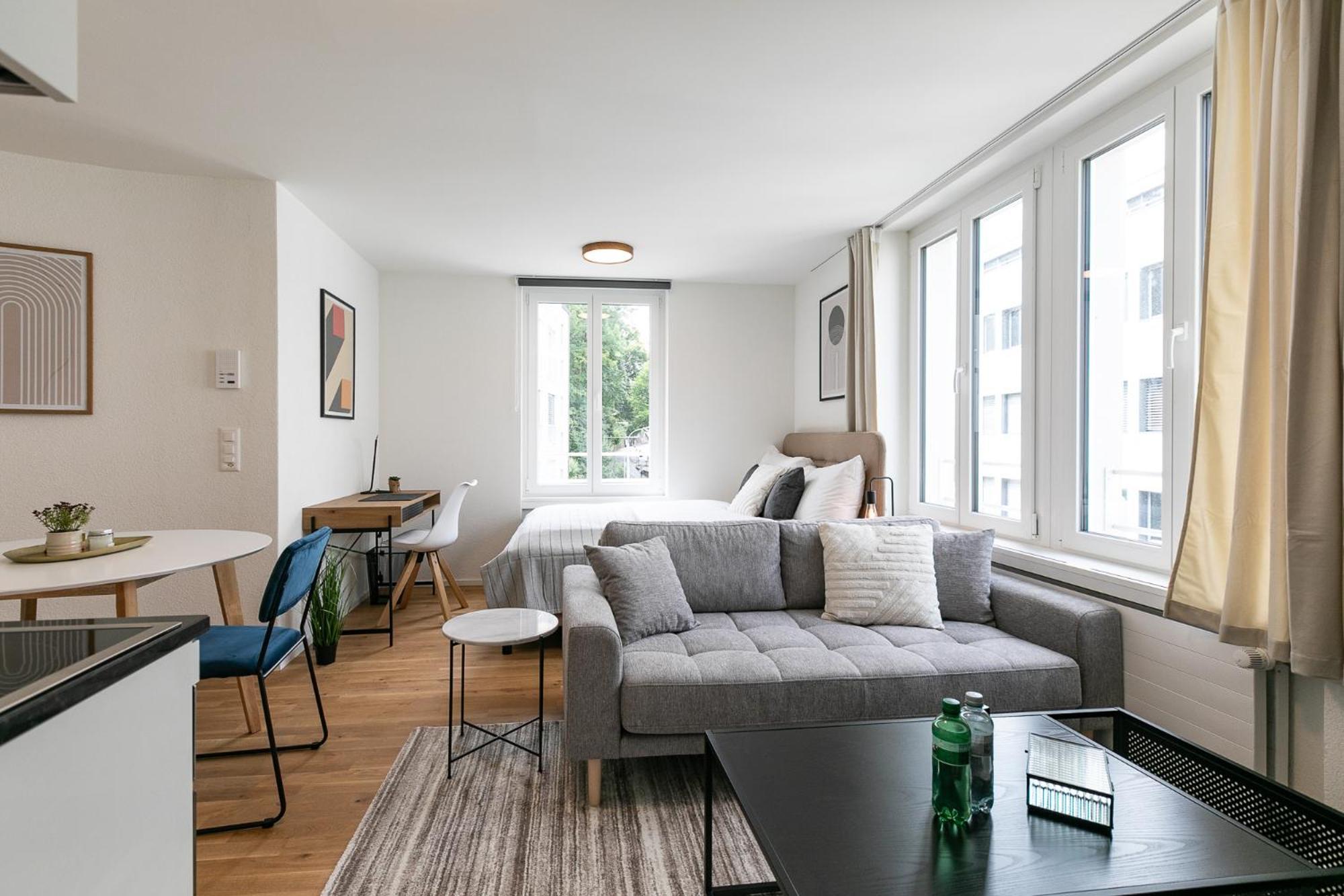 Inn Joy Apartments - Roter Platz سانت غالن المظهر الخارجي الصورة