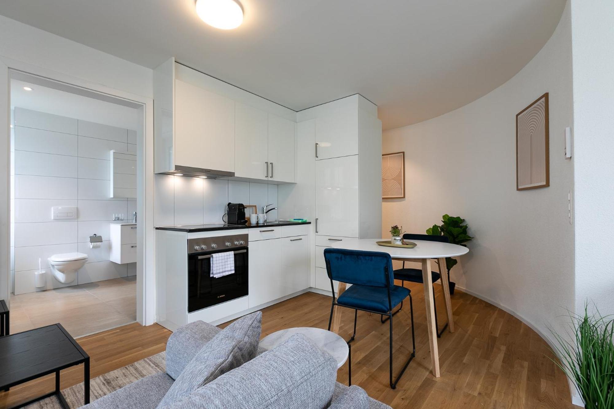 Inn Joy Apartments - Roter Platz سانت غالن المظهر الخارجي الصورة