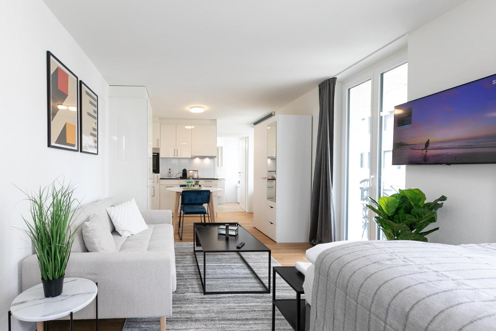 Inn Joy Apartments - Roter Platz سانت غالن المظهر الخارجي الصورة