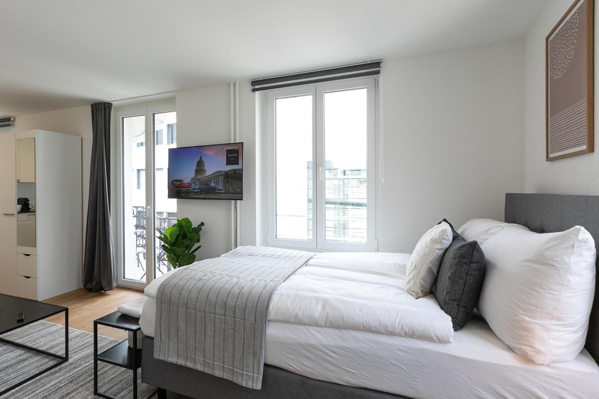 Inn Joy Apartments - Roter Platz سانت غالن المظهر الخارجي الصورة