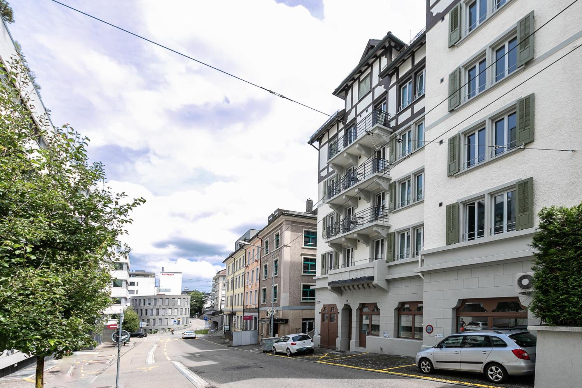 Inn Joy Apartments - Roter Platz سانت غالن المظهر الخارجي الصورة