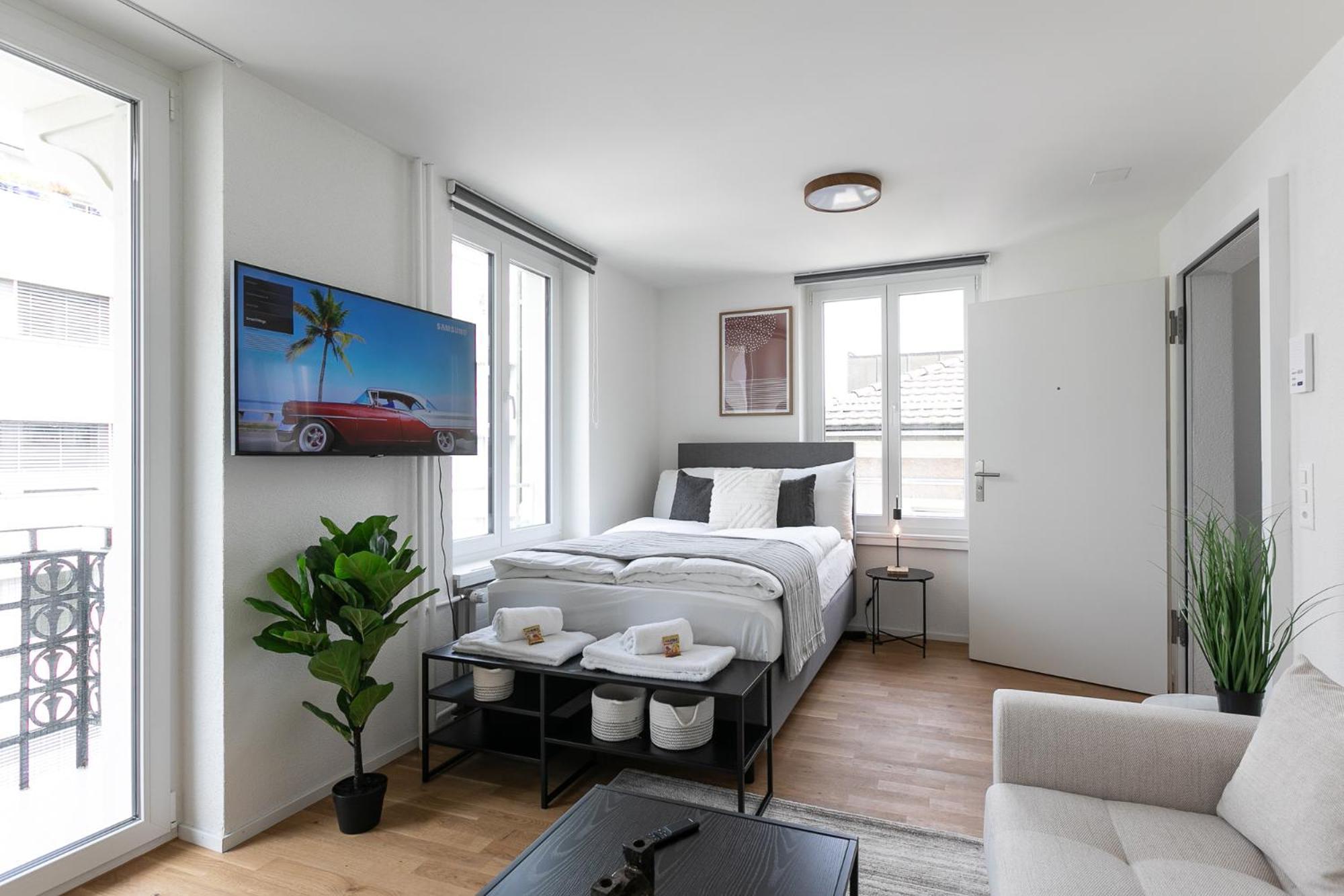 Inn Joy Apartments - Roter Platz سانت غالن المظهر الخارجي الصورة